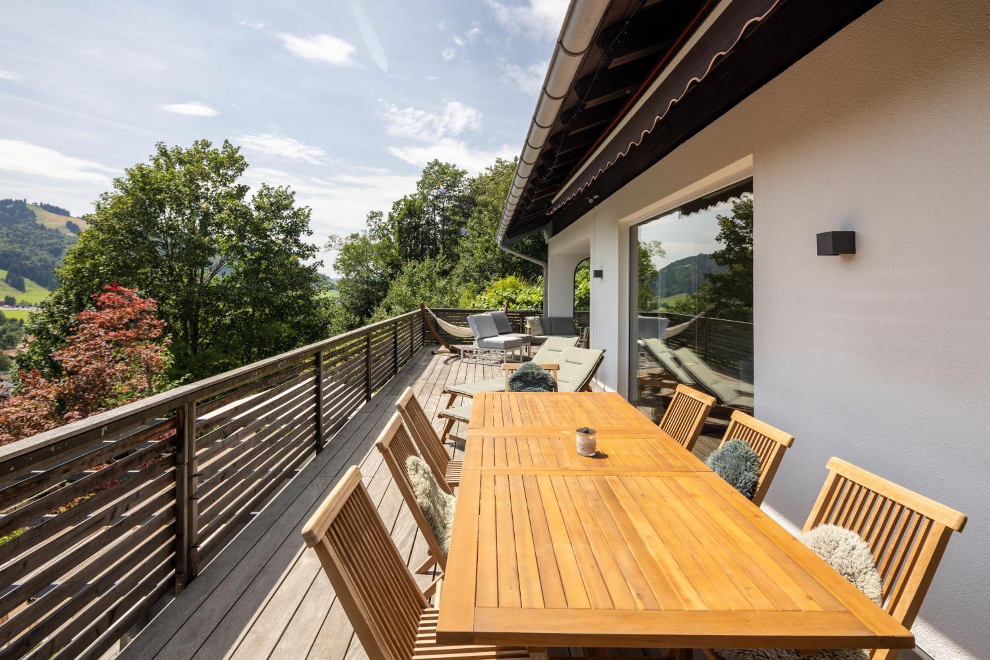 Wald Lounge Villa Oberstaufen Eksteriør bilde