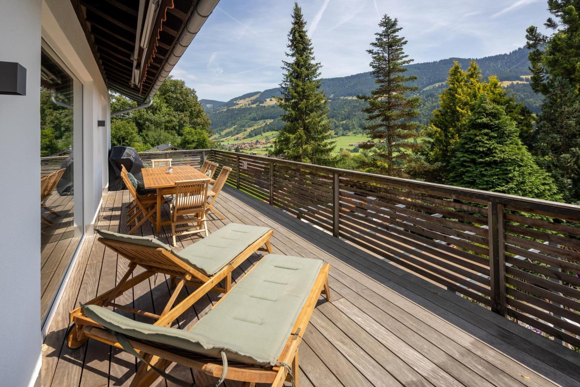 Wald Lounge Villa Oberstaufen Eksteriør bilde