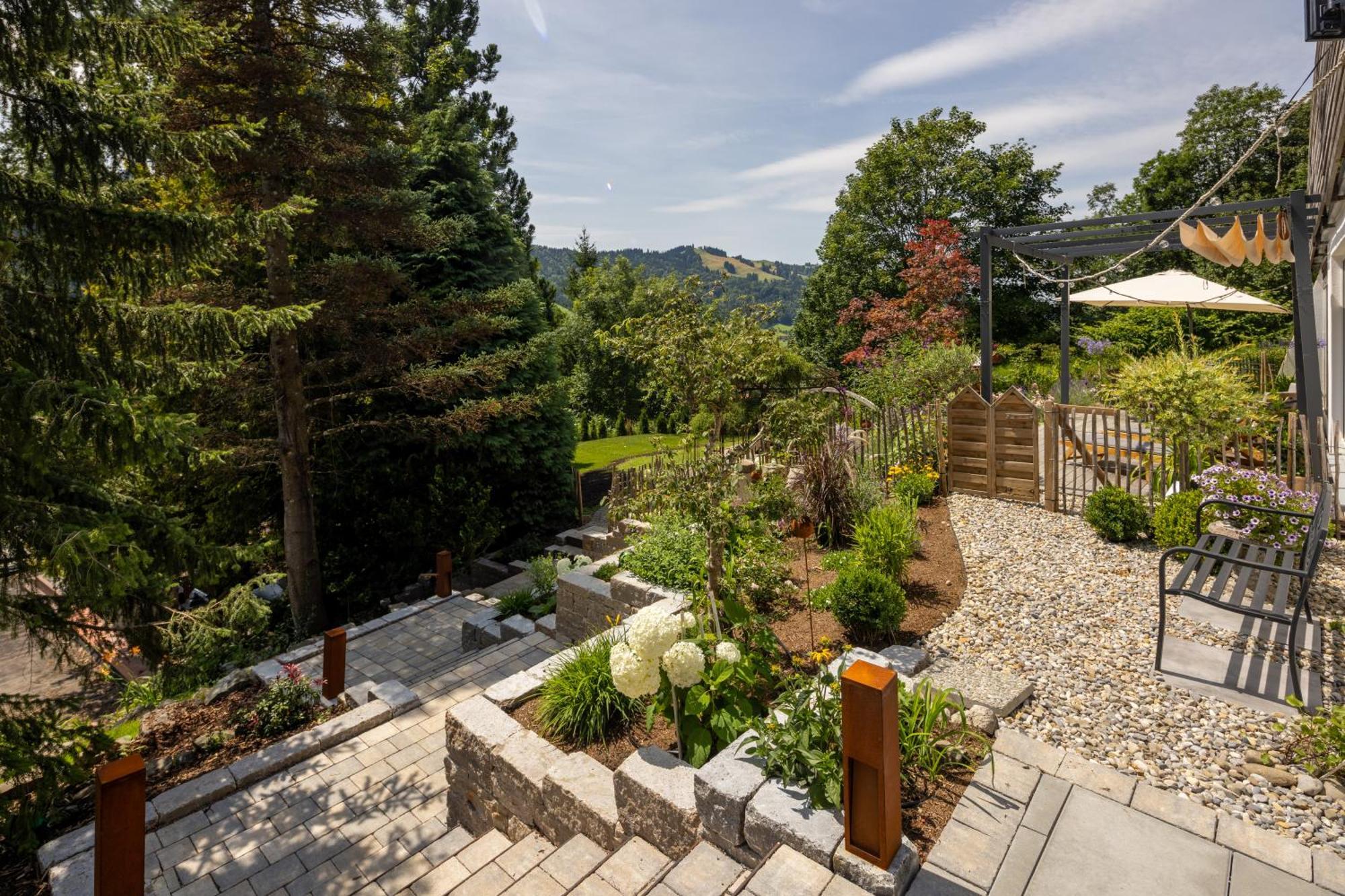 Wald Lounge Villa Oberstaufen Eksteriør bilde